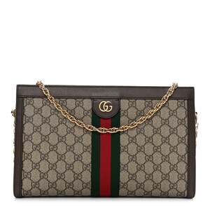 Gucci Gg Supreme Web Medium Ophidia #231902G14B